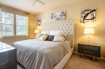 Bedroom ceiling fans